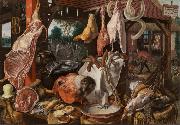 Pieter Aertsen Butcher's Stall (mk14) oil painting picture wholesale